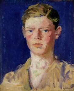 若い男の頭 作： Francis Campbell Boileau Cadell