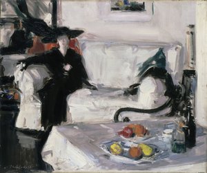 フィギュアのあるインテリア 作： Francis Campbell Boileau Cadell