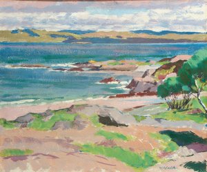 イオナのトレイグモール出身のロス・オブ・モール（船内の油） 作： Francis Campbell Boileau Cadell