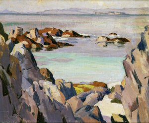 イオナのスタファとラム（キャンバスに油彩） 作： Francis Campbell Boileau Cadell