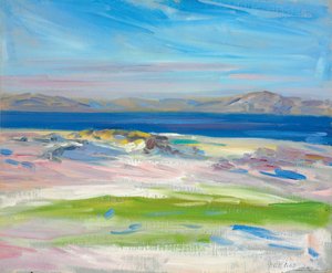 ホワイトサンズの眺め、イオナ 作： Francis Campbell Boileau Cadell