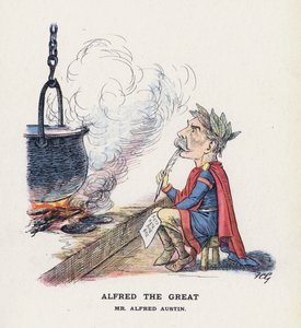 アルフレッド・ザ・グレート、Mr.アルフレッド・オースティン（カラーリトグラフ 作： Francis Carruthers Gould