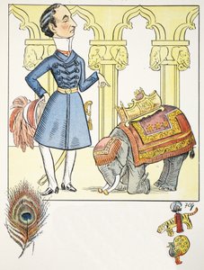 Vのオード、The Struwwelpeter Alphabetのイラスト、Harold Begbieの詩（1871〜1929年） 作： Francis Carruthers Gould