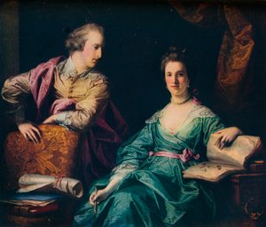 イザベルとトーマスクラットホーン、1767 作： Francis Cotes