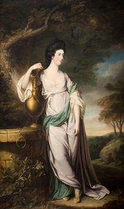 ミス・キャサリン・エルドの肖像、1767年。 作： Francis Cotes