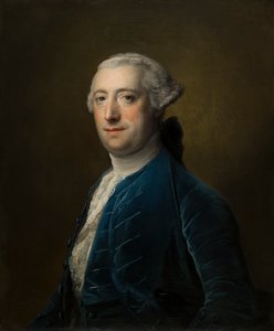 第50歩兵連隊のキニア大佐の肖像、1746〜70年頃（キャンバスに油彩） 作： Francis Cotes