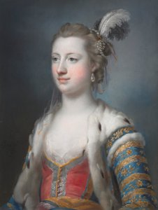 右の名誉レディメアリーラドクリフ1732-1798、フランシスエアの妻、Esq。、1755。