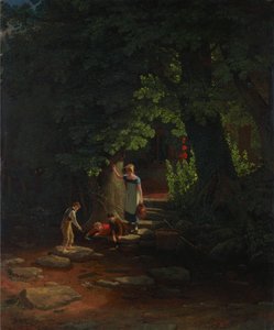 Crianças por um riacho 作： Francis Danby