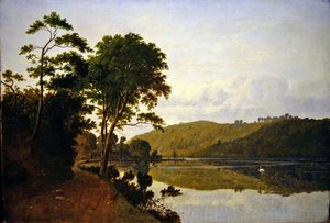 エイボン川（油彩・キャンバス） 作： Francis Danby