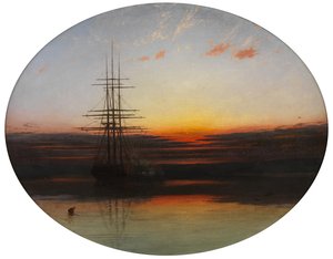イブニング・ガン 作： Francis Danby