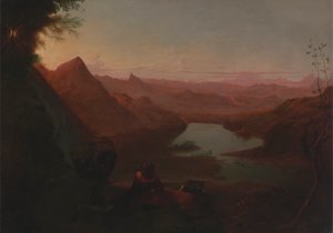 画家の休日 [1844年、王立芸術アカデミー、ロンドン、展覧会カタログ] 作： Francis Danby