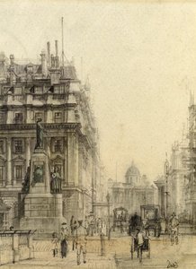 ポールモール、ロンドン 作： Francis Dodd