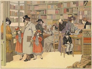 ベッドフォード・ブック・オブ・ショップ書店（カラーリトグラフ）