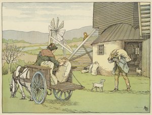 ミラー（カラーリトグラフ）