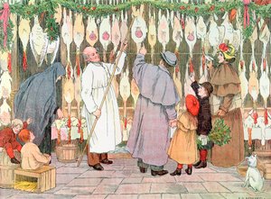 The Poulterer、1899年。Book of Shops、1899年より