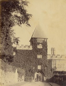 リズモア城、入城門と塔 作： Francis Edmond Currey