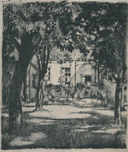 「庭」、1919 作： Francis Ernest Jackson