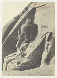 アボウ・シンベル、ヌビア、1857年。