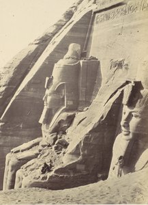 アブ・シンベル、ヌビア、1857年。