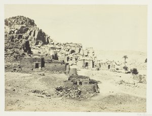 フィレ対岸のビゲの古代遺跡 作： Francis Frith