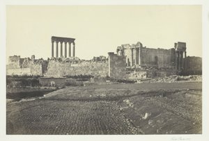 1857年、南部出身のバールベック。 作： Francis Frith