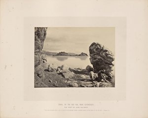 紅海のグライア、エジオンゲベル近郊 作： Francis Frith