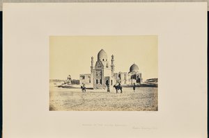 スルタン・バルクック・モスク、東部墓地、カイロ 作： Francis Frith