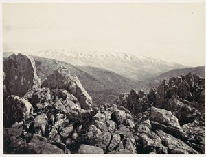 ヘルモン山、変容の山 作： フランシス・フリス