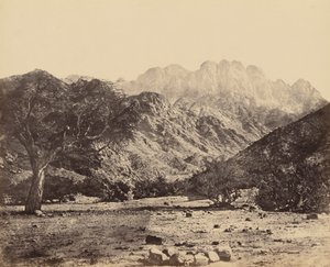 サーバル山、ヴァーディー・フェイランより 作： Francis Frith