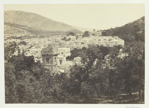 Nablous、古代シェケム、1857 年。 作： Francis Frith