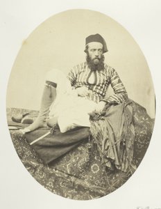 肖像画、トルコの夏の衣装 作： Francis Frith