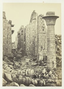 シシャクの裁判所、1857 年。 作： Francis Frith