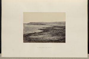 死海の北岸 作： Francis Frith