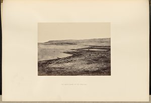 死海の北岸 作： Francis Frith