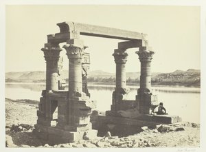 カーデシアン・コンス、ヌビア、1857年。 作： Francis Frith