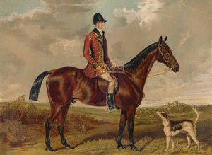 チャールズデイビス氏-ロイヤルバックハウンドの狩人、c1860s、c1879。