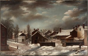 ブルックリンの冬景色 作： Francis Guy