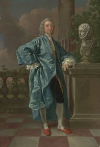 チャールズ・ショーンシー博士（1706-77）1747（キャンバスに油彩） 作： Francis Hayman