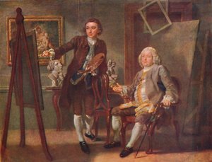 ロバートウォルポール、KG、オーフォード初代伯爵、スタジオオブフランシスヘイマン、RA、c1748-1750、19 作： Francis Hayman