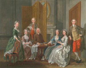 ガスコイン家、1740年頃