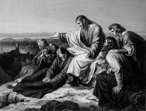 「エルサレムはひどく罪を犯したため、彼女は連れ去られた」、c1846. 作： Francis Holl