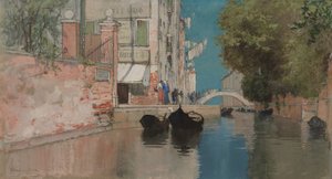 パブリック・ガーデンへの道 作： Francis Hopkinson Smith