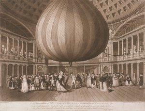 パンテオンの内部、オックスフォード ストリート、ロンドン、1785 年