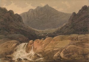 Cader Idris, País de Gales do Norte 作： Francis Nicholson