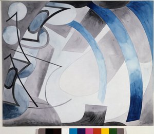 フランス人の衝動（キャンバスに油彩 作： Francis Picabia