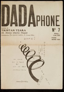 ダダフォン」第7号表紙 作： Francis Picabia