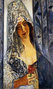 スペインの少女 作： Francis Picabia