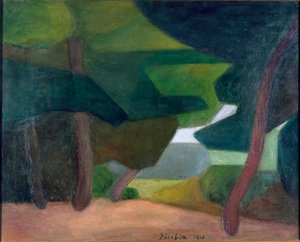 カシスの風景 作： Francis Picabia