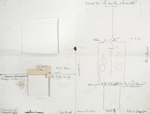 ダダ会報「391」14号のレイアウト。 作： Francis Picabia