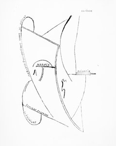 ローザンヌ、Imprimeries Reuniesより出版された "Poemes et Dessins de la Fille nee sans Mere "19号。